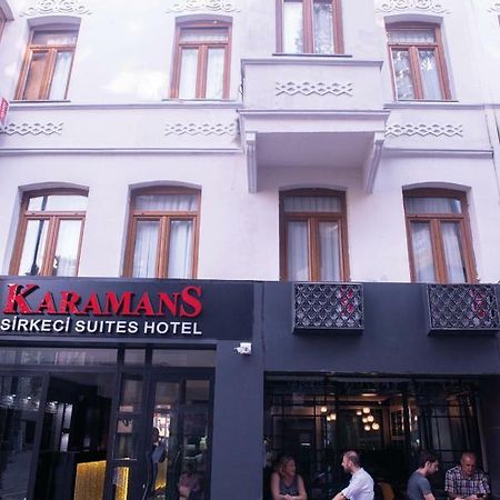 Karamans Sirkeci Suites Hotel Istanbul Eksteriør billede
