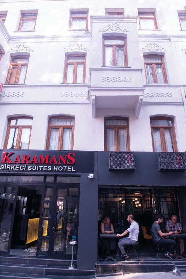 Karamans Sirkeci Suites Hotel Istanbul Eksteriør billede